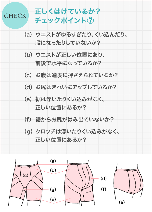 正しくはけているか?チェックポイント⑦